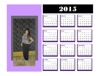 2015
enero
d l m m j v s
1 2 3
4 5 6 7 8 9 10
11 12 13 14 15 16 17
18 19 20 21 22 23 24
febrero
d l m m j v s
1 2 3 4 5 6 7
8 9 10 11 12 13 14
15 16 17 18 19 20 21
22 23 24 25 26 27 28
marzo
d l m m j v s
1 2 3 4 5 6 7
8 9 10 11 12 13 14
15 16 17 18 19 20 21
22 23 24 25 26 27 28
abril
d l m m j v s
1 2 3 4
5 6 7 8 9 10 11
12 13 14 15 16 17 18
19 20 21 22 23 24 25
mayo
d l m m j v s
1 2
3 4 5 6 7 8 9
10 11 12 13 14 15 16
17 18 19 20 21 22 23
junio
d l m m j v s
1 2 3 4 5 6
7 8 9 10 11 12 13
14 15 16 17 18 19 20
21 22 23 24 25 26 27
julio
d l m m j v s
1 2 3 4
5 6 7 8 9 10 11
12 13 14 15 16 17 18
19 20 21 22 23 24 25
agosto
d l m m j v s
1
2 3 4 5 6 7 8
9 10 11 12 13 14 15
16 17 18 19 20 21 22
septiembre
d l m m j v s
1 2 3 4 5
6 7 8 9 10 11 12
13 14 15 16 17 18 19
20 21 22 23 24 25 26
octubre
d l m m j v s
1 2 3
4 5 6 7 8 9 10
11 12 13 14 15 16 17
18 19 20 21 22 23 24
noviembre
d l m m j v s
1 2 3 4 5 6 7
8 9 10 11 12 13 14
15 16 17 18 19 20 21
22 23 24 25 26 27 28
diciembre
d l m m j v s
1 2 3 4 5
6 7 8 9 10 11 12
13 14 15 16 17 18 19
20 21 22 23 24 25 26