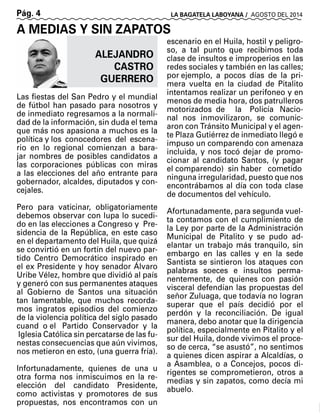 LA BAGATELA LABOYANA  - AGOSTO 2014