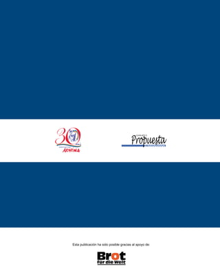 Esta publicación ha sido posible gracias al apoyo de:
 