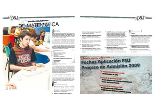 temario psu lenguaje y castellano