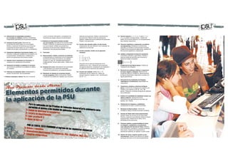 temario psu lenguaje y castellano