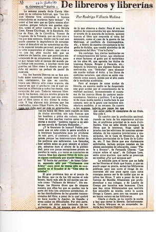 De Libreros y Librerías