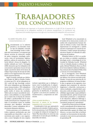 Diferencia entre Talento, Habilidades y Conocimiento | PDF