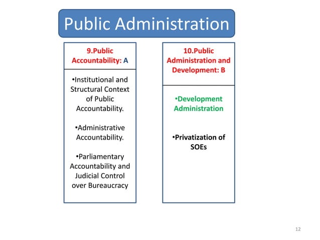 Public Administration Pptx Ppt