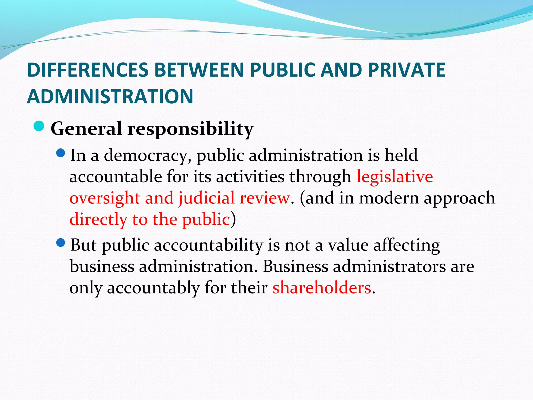 Public administration chapter 1 | PPT