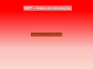 MST – Video de Introdução




   http://youtu.be/_yFHNZycDUY




                                 1
 
