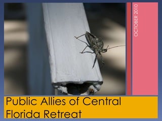 Public Allies of Central Florida Retreat OCTOBER 2010 