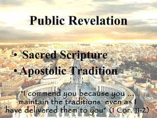 Public And Private Revelation | PPT