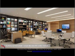 Corretora Dora Mello (21) 7883-4126 / Id 12*87143 / 3647-1625.
              Acesse www.webrioimoveis.com.br.
 