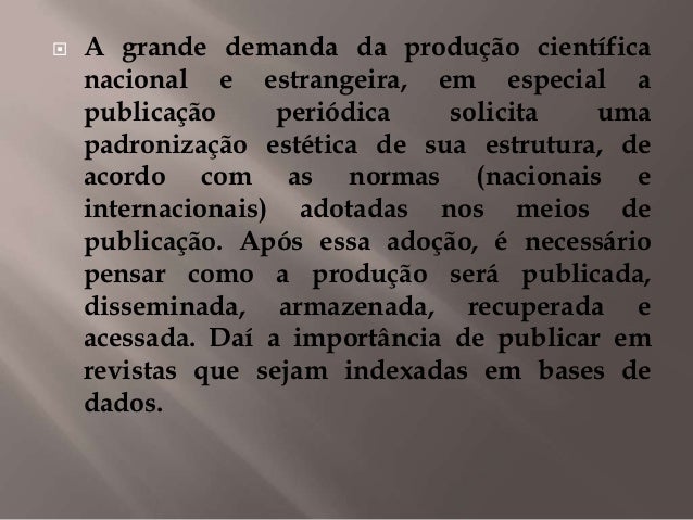 Revistas de artigos cientificos