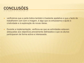 Resultados da ficha de auto-avaliação