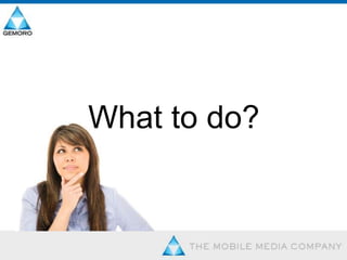 Gemoro - Publicatie Presentatie Seminar 'Mobile Media voor gemeenten '