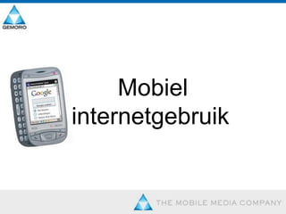        Mobiel internetgebruik