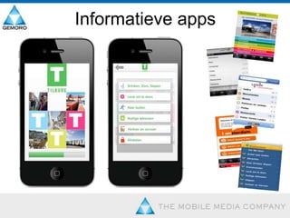 70%Onderzoek73%76%   beter dan een         websiteapp ontwikkeling      belangrijkbepalend voor imago66%32%55%        deelt negatieve              ervaring deelt positieve       ervaring        op aanraden       van een ander
