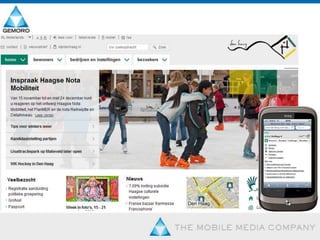 Gemoro - Publicatie Presentatie Seminar 'Mobile Media voor gemeenten '