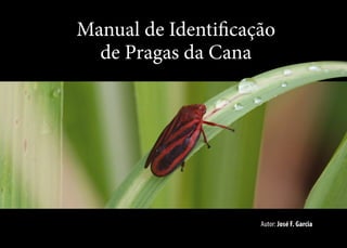 1
Autor: José F. Garcia
Manual de Identificação
de Pragas da Cana
 