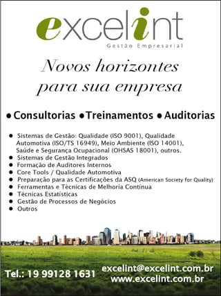 Janeiro de 2015 - Revista Banas Qualidade - 17
 