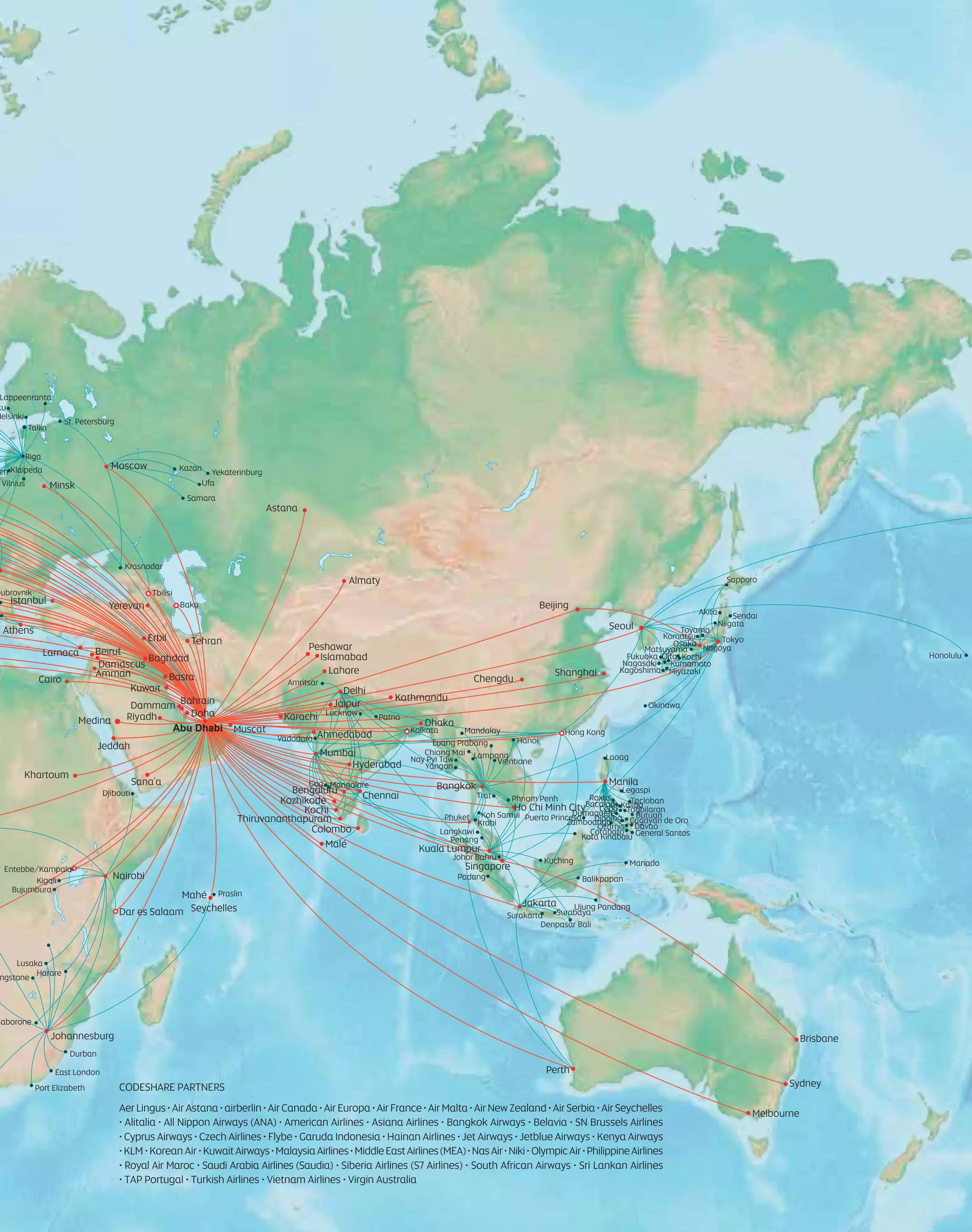 INSIDE INSIDE ETIHAD ETIHAD US PRECLEARANCE 
DUTY FREE 
CUSTOMS DECLARATION 
Each individual arriving into the US must complete the Customs and 
Border Protection’s (CBP) Declaration Form 6059B. CBP Declaration 
Forms must be completed at the airport on the day of departure, and 
one completed declaration form per family must be handed to the 
US CBP officer at Abu Dhabi International Airport. CBP Declaration 
Forms are available at Etihad check-in counters, on board or in the US 
preclearance facility at Abu Dhabi Airport. 
For further information, visit: 
www.cbp.gov/xp/cgov/travel/vacation/sample_declaration_form.xml 
ADVANCED TRAVEL AUTHORISATION ESTA 
Passengers travelling to the US for a period not exceeding 90 days 
and who have a return ticket, and if the country of their nationality 
or their birth adheres to the Visa Waiver Programme, must request 
prior authorisation to travel (called ESTA – Electronic System for Travel 
Authorisation) without requesting an entrance visa, but only if they 
are in possession of one of the following types of passports: 
75 
○ A machine-readable passport (MRP) issued or renewed prior 
to 26 October 2005 
○ One with a digital photo issued or renewed between 26 October 
2005 and 25 October 2006 
○ Electronic passport issued or renewed after 26 October 2006 
Complete the procedure online by logging on to website www.esta. 
cbp.dhs. gov/esta at a cost of US$14, payable by credit card. 
US authorities do not allow passengers without this authorisation 
to embark on the flight. 
CLEARED TO ENTER THE US IN ABU DHABI 
BEFORE YOU TAKE OFF 
US PRECLEARANCE AT ABU DHABI 
INTERNATIONAL AIRPORT – TERMINAL 3 
On select flights to the US, guests on Etihad Airways will have access 
to Abu Dhabi International Airport’s United States Customs and Border 
Protection Facility, located at Terminal 3. This new facility enables 
travellers going to select US destinations to preclear US Customs and 
Border Protection formalities before boarding their flights in Abu Dhabi. 
On touchdown in the US, guests will be treated as though they are US 
domestic arrivals. Shorter connection times are possible for onward 
flights in the US with guests’ luggage through-checked to their final 
destination. Experience an easier, quicker and more comfortable journey 
with the World’s Leading Airline (World Travel Awards 2009, 2010, 2011, 
2012, 2013) to Washington DC, New York (excluding EY103), Chicago and 
Los Angeles. Future US destinations will also benefit from the facility. 
For further information, visit: 
www.etihad.com/en-ae/before-you-fly/us-preclearance 
DISCLOSURE OF PERSONAL INFORMATION 
FOR ENTRANCE TO THE US 
In accordance with the Secure Flight programme developed by the 
TSA (Transport Security Administration), the authority charged with 
security in the US, passengers travelling to/from or with a stopover 
in the US or flying in US airspace to reach other countries must, when 
they book/purchase their ticket, or at least and not later than 72 
hours prior to their departure, provide the following information: full 
name (exactly as it appears in their passport) date of birth, gender 
and their identification number (if provided, this is a code number 
assigned by the US authorities to those passengers whose names 
were erroneously put on the list of people under observation). If this 
information is not provided, they will not be permitted to travel to/ 
from/over the US or Canada. 
For further details, visit: www.tsa.gov/secureflight 
 