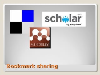 Bookmark sharing
