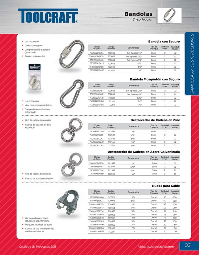 Toolcraft Pdf Ranger Catalogo TOOLCRAFT parte 1 de 2 | PDF