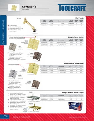 Toolcraft Pdf Ranger Catalogo TOOLCRAFT parte 1 de 2 | PDF