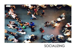 SOCIALIZING
 