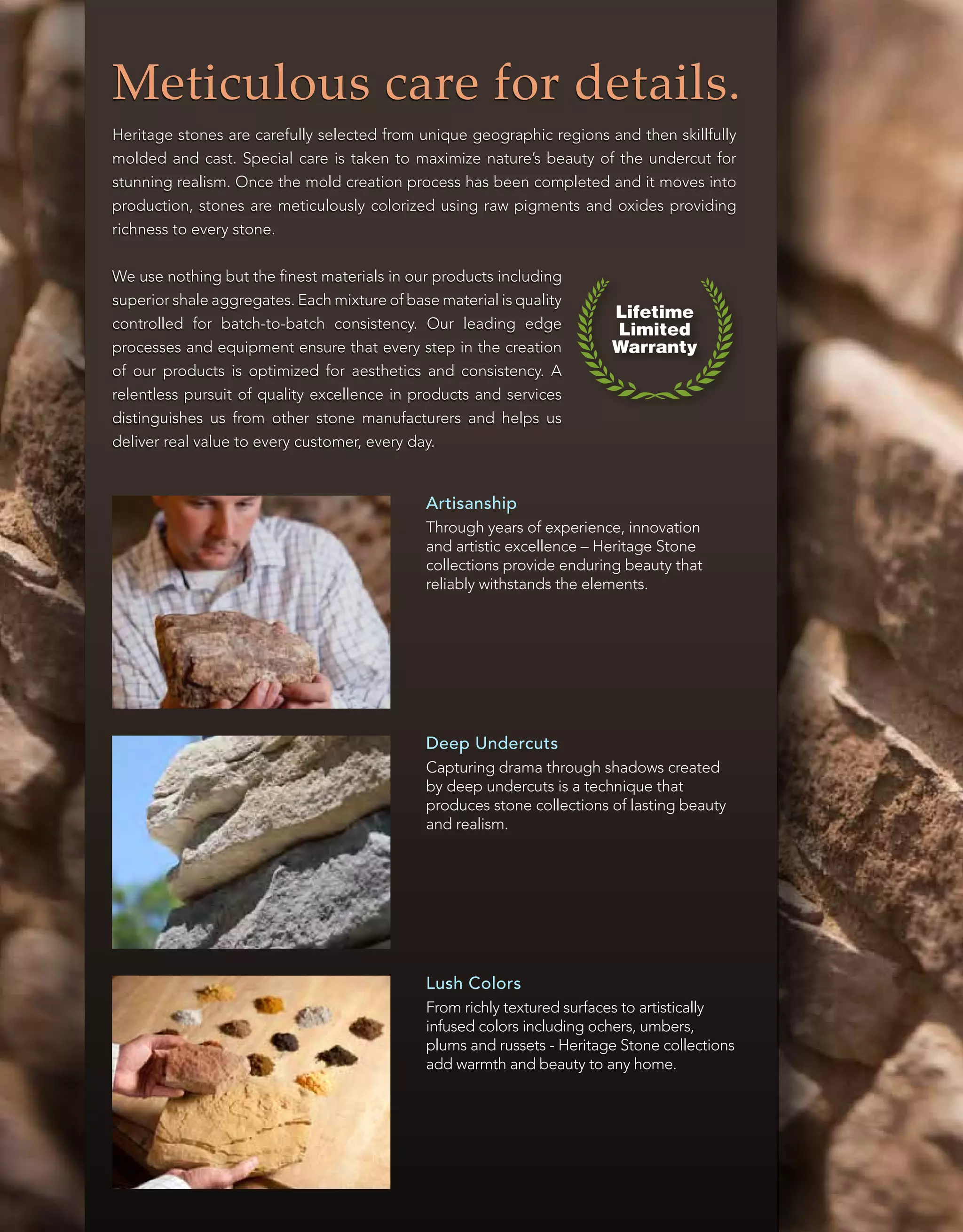 Provia Heritage Stone Catalog PDF