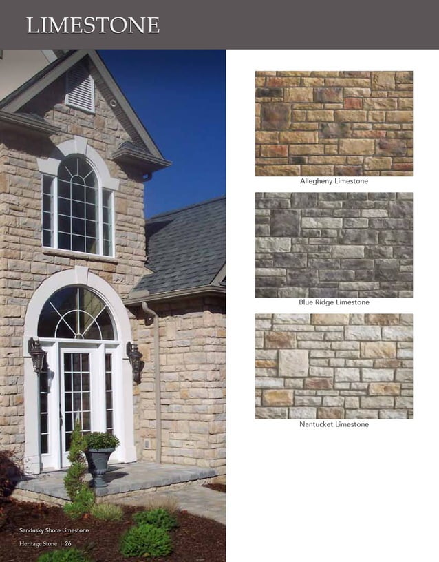 Provia Heritage Stone Catalog PDF Antiquing and Antiques Hobbies