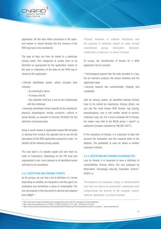 PRIVACY IMPACT ASSESSMENT (PIA) FOR RFID AND WIRELESS APPLICATIONS | PDF