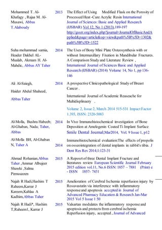 Dental Papers Pdf Dental Papers Pdf