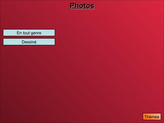 Photos En tout genre Dessiné Thèmes 