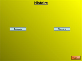 Histoire Français Allemand Thèmes 