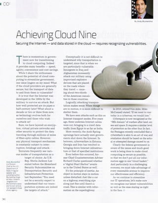 Achieving Cloud Nine - Andy Blumenthal