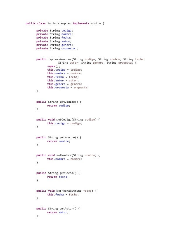 Public Class Implmusiempres Implements Musica Public Class Implmusiempres Implements Musica