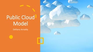 Public Cloud
Model
Defiana Arnaldy
 