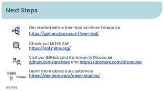 STIG 101 with MITRE & Anchore: Insights for Compliance & Cyber ...