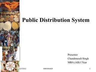 Public distribution system | PPTX