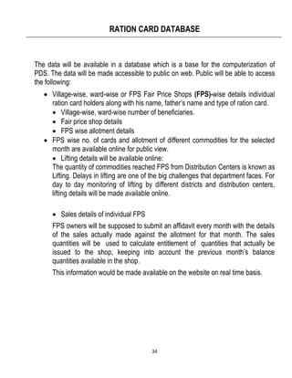 Public distribution system | PDF