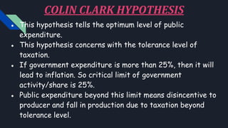 Public economics unit 3 public expenditure and public debt | PPTX