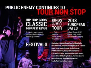 Public Enemy: Feel The Power of the Public Enemy Brand