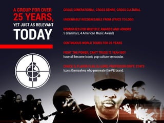 Public Enemy: Feel The Power of the Public Enemy Brand