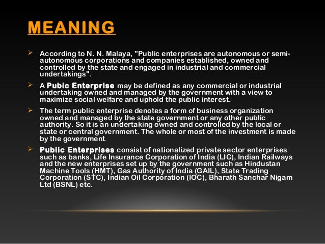 Public Enterprise public-enterprise
