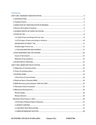 PUBLIC FINANCE AND TAXATION | PDF