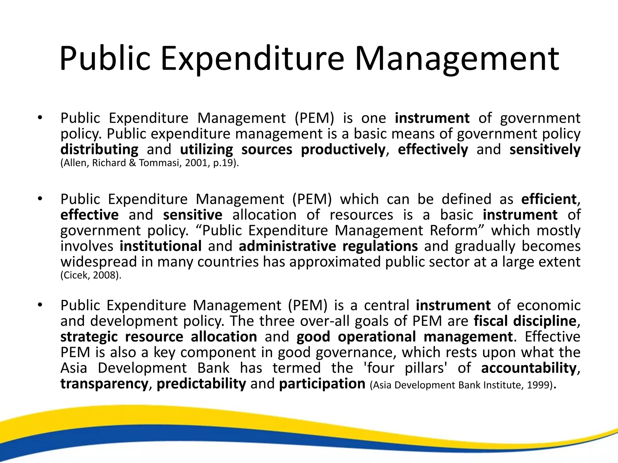 Public financial management | PDF