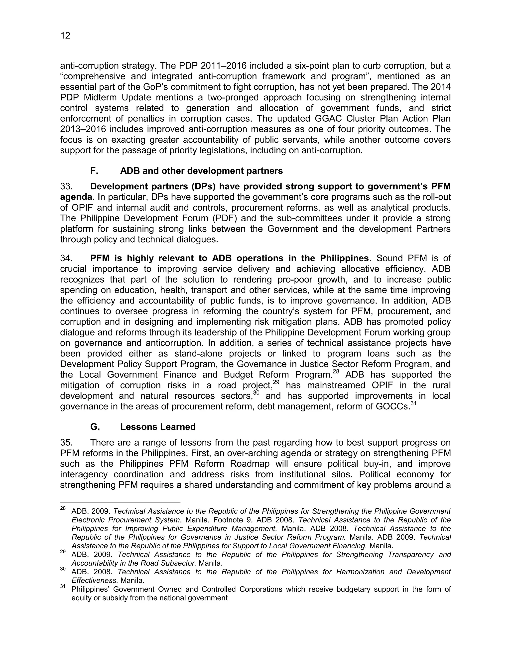 Public financial management assessment in the philippines | PDF