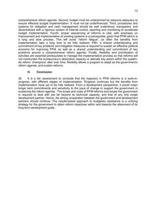 Public financial management assessment in the philippines | PDF