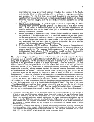 Public financial management assessment in the philippines | PDF