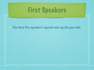 Public forum debate intro | KEY