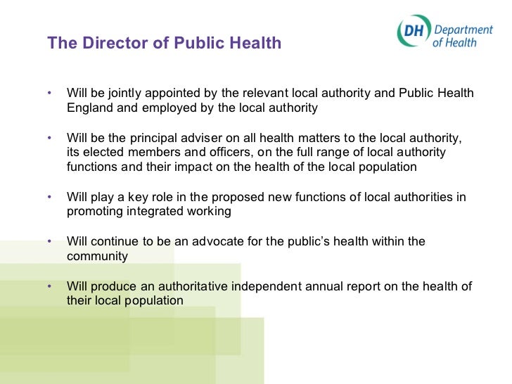 Public Health Strategy for England