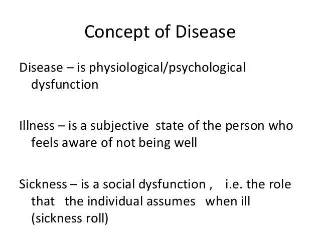 personal health freedom primary illness